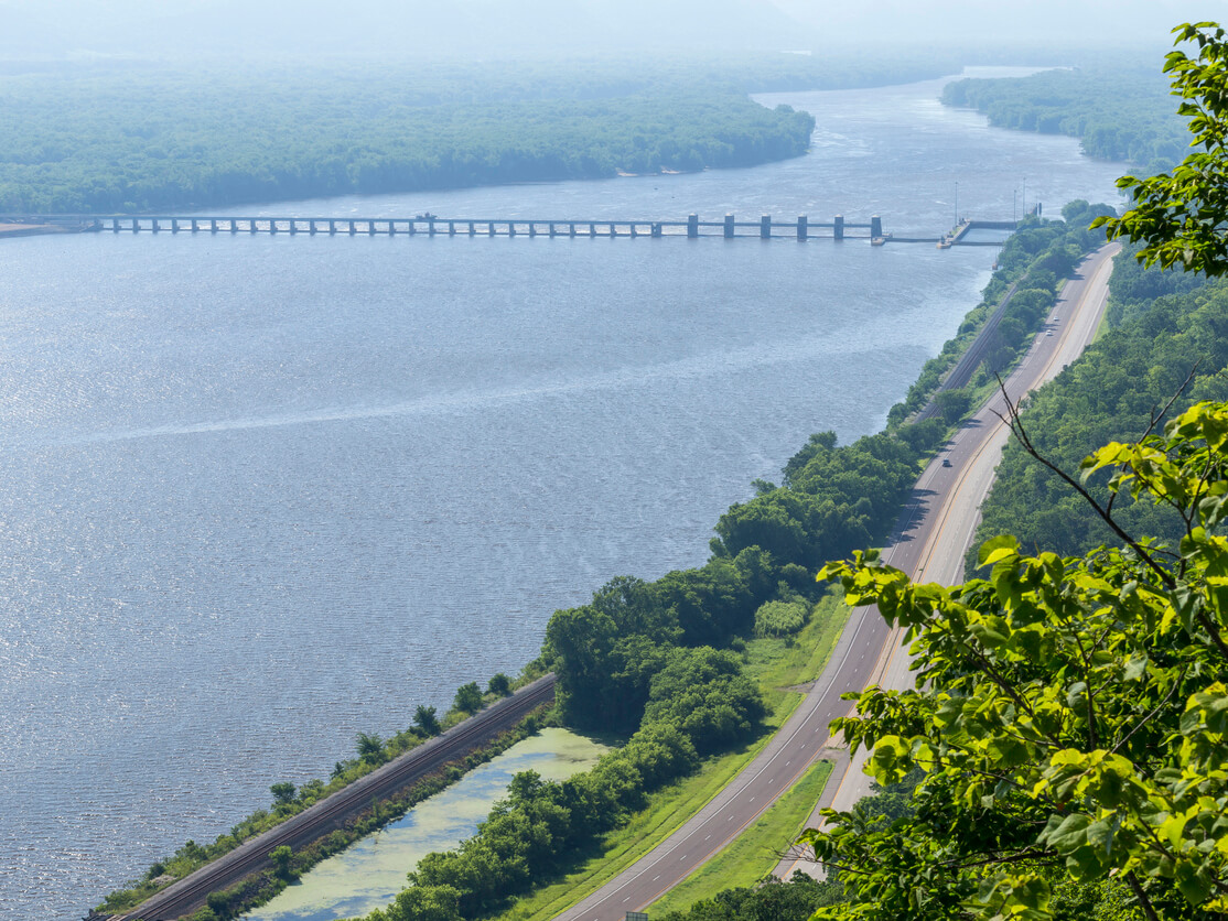 Rio Mississippi e o desafio de controlar a poluição por nutrientes em quase 4 mil km