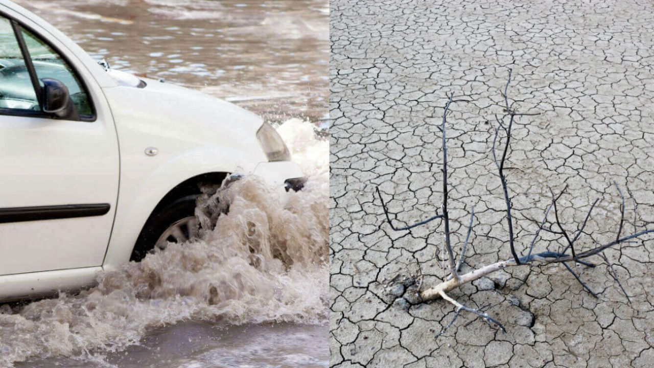 Uma em quatro cidades brasileiras está em estado de emergência por chuva ou seca